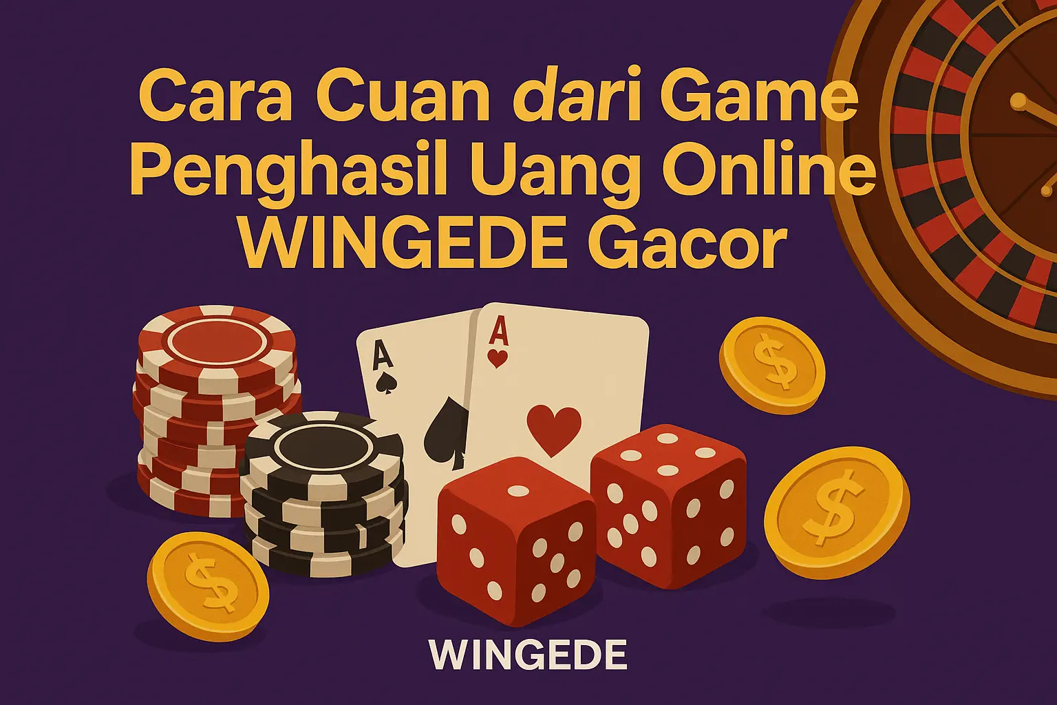Cara Cuan dari Game Penghasil Uang Online WINGEDE Gacor