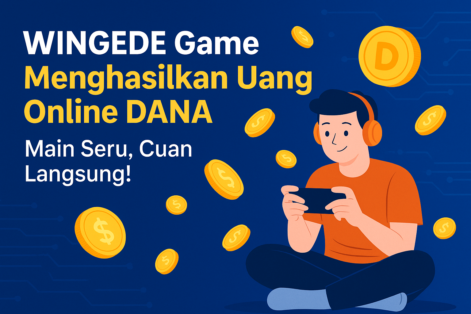 WINGEDE Game Penghasil Uang Online DANA: Main Seru, Cuan Langsung!
